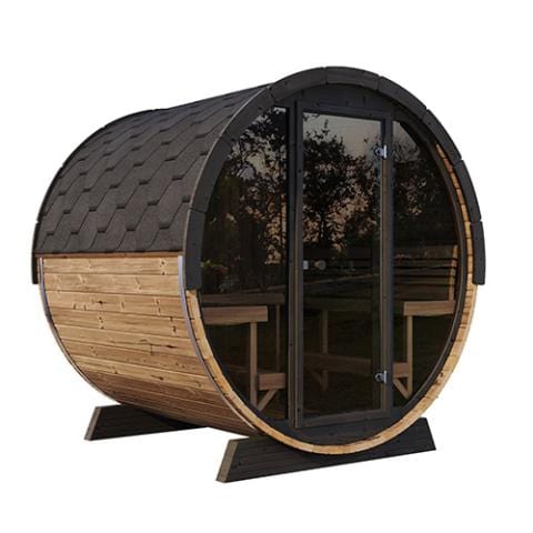 SaunaLife Model EE8G Barrel Sauna Barrel | 6 Persons