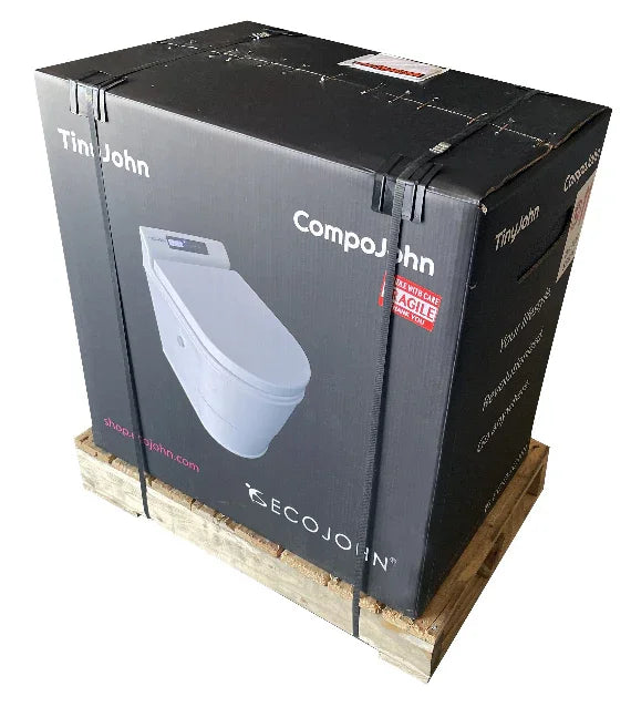 TinyJohn Gas - Waterless Incinerator Toilet EcoJohn