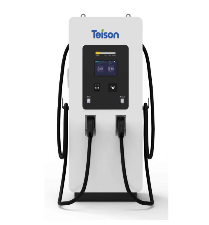 Teison 120kW DC Fast EV Charging Station | Dual CCS1 | Commercial EV Charger | TS-EDC120