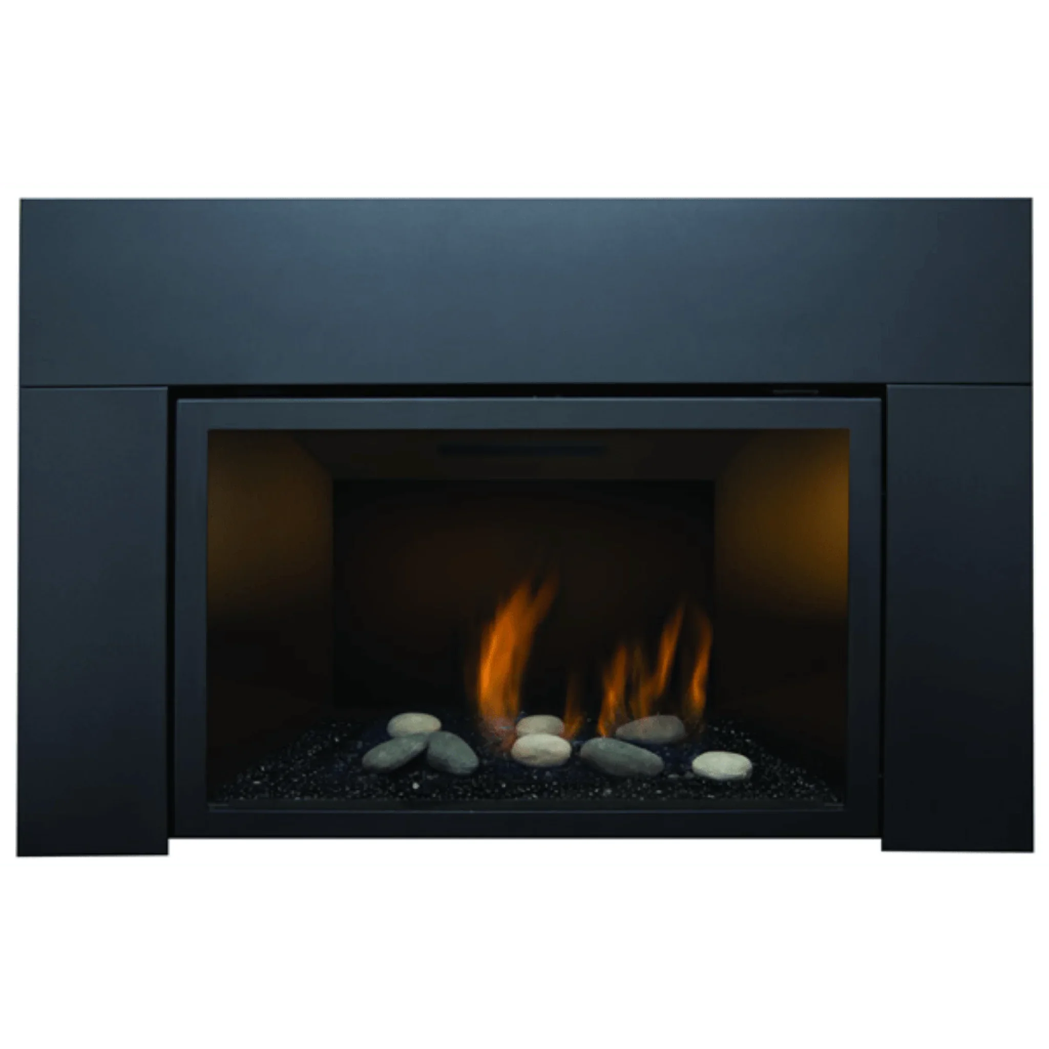 Sierra Flame by Amantii 30" Abbot Direct Vent Linear Gas Fireplace - Green Vista Living