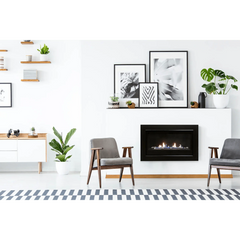Sierra Flame by Amantii 36" Boston Linear Direct Vent Gas Fireplace - Green Vista Living