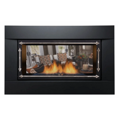 Sierra Flame by Amantii 36" Palisade See-Through Direct Vent Linear Fireplace - Green Vista Living