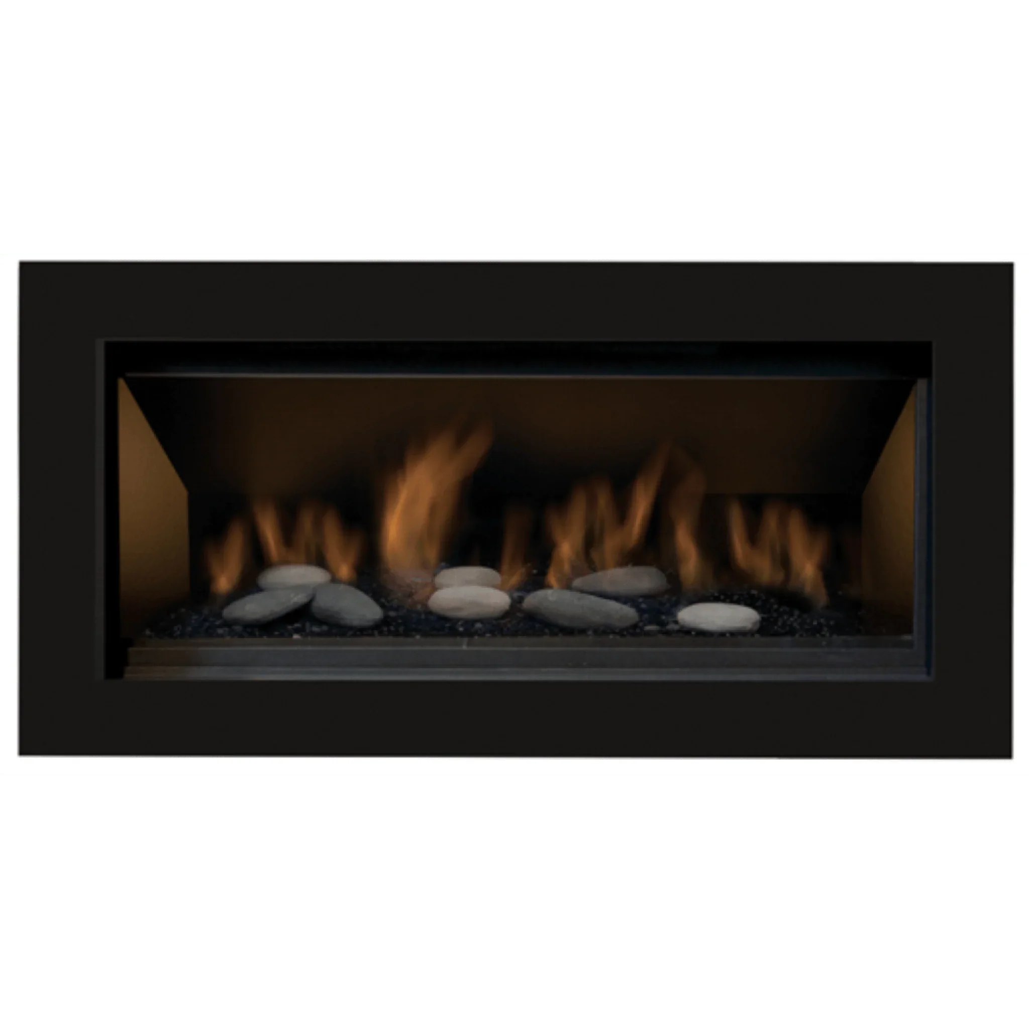 Sierra Flame by Amantii 45" Bennett Direct Vent Linear Gas Fireplace - Green Vista Living