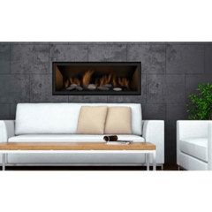 Sierra Flame by Amantii 45" Bennett Direct Vent Linear Gas Fireplace - Green Vista Living
