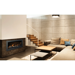 Sierra Flame by Amantii 45" Lamego Zero Clearance Contemporary Electronic Ignition Gas Fireplace - Green Vista Living