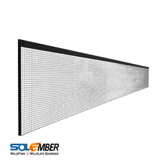 SolaTrim | SolEmber and Pest Abatement Barrier - 5.5" | 100 ft (25 Panels)