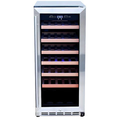 Summerset 15 Inch 3.2 Cu. Ft. Outdoor Single Zone Wine Cooler - RFR-15W - Green Vista Living