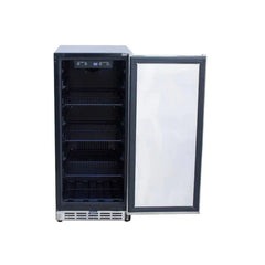 Summerset 15 Inch 3.2 Cu. Ft. Outdoor Refrigerator - RFR-15S - Green Vista Living