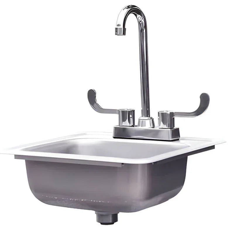 Summerset 15-Inch x 15-Inch Drop-in Sink - SNK-15D - Green Vista Living