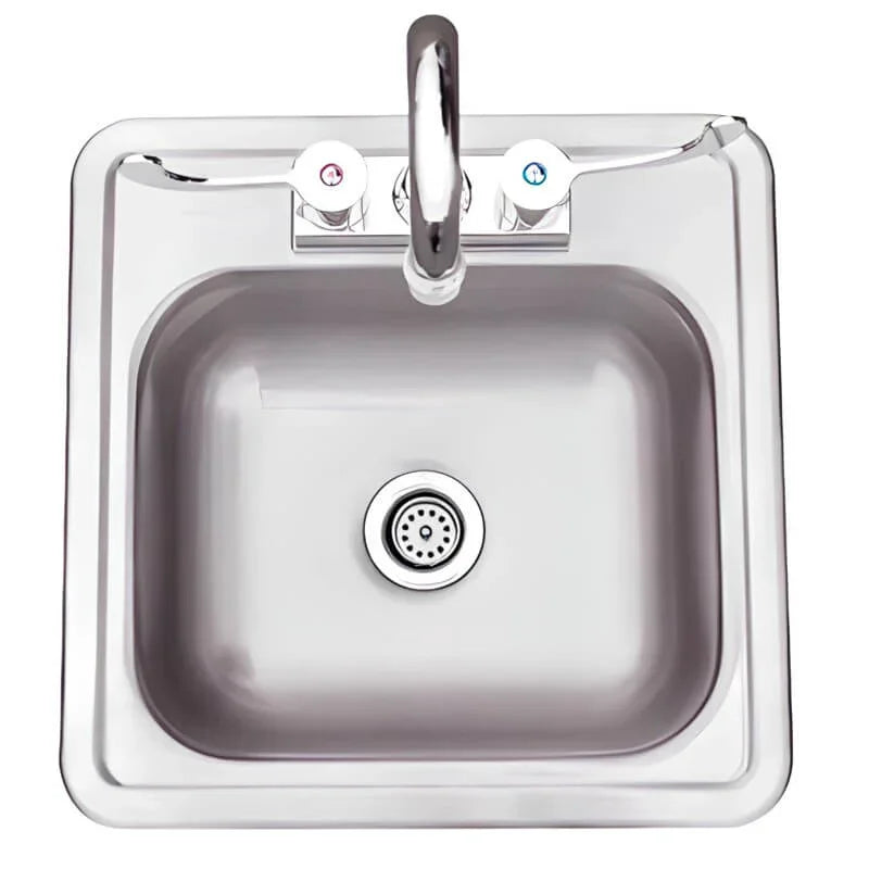 Summerset 15-Inch x 15-Inch Drop-in Sink - SNK-15D - Green Vista Living