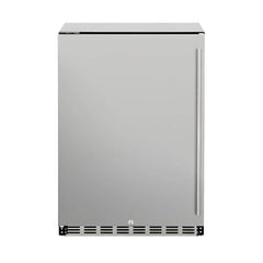 Summerset 24 Inch 5.1c Deluxe Outdoor Rated Refrigerator - RFR-24D - Green Vista Living