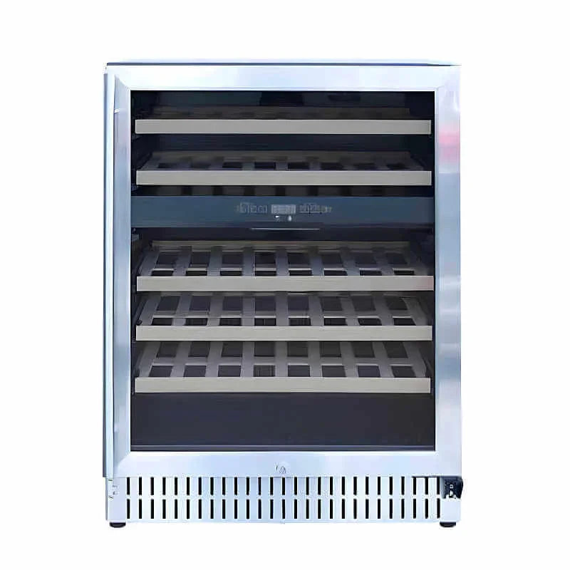 Summerset 24 Inch 5.1 Cu Ft. Outdoor Dual Zone Wine Cooler - RFR-24WD - Green Vista Living