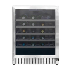 Summerset 24-Inch 5.1 Cu. Ft. Outdoor Single Zone Wine Cooler - RFR-24W - Green Vista Living