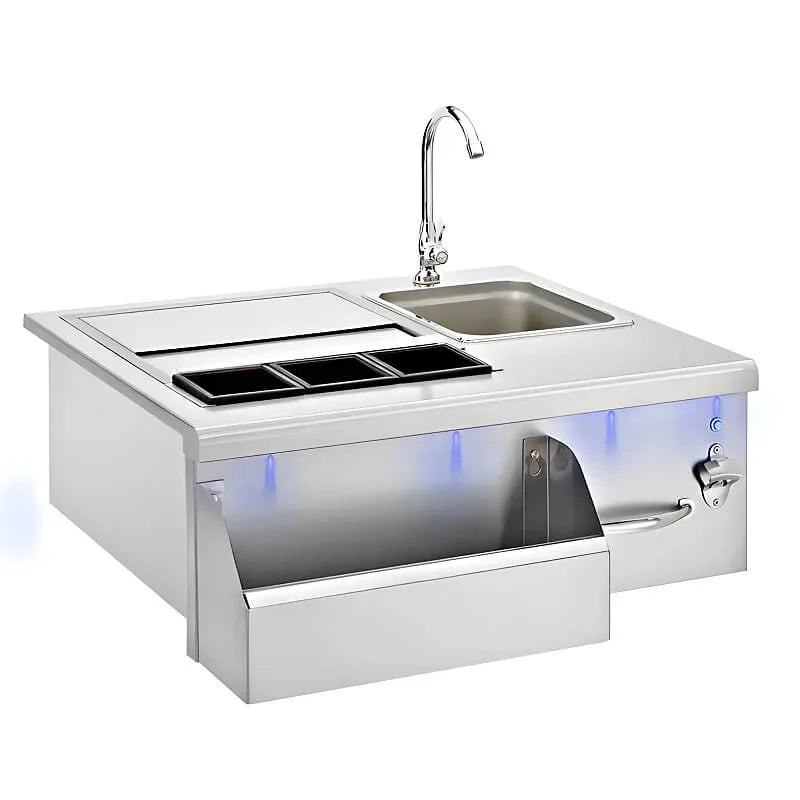 Summerset 30 Inch Built-In Beverage and Prep Station - SSBC-30L - Green Vista Living