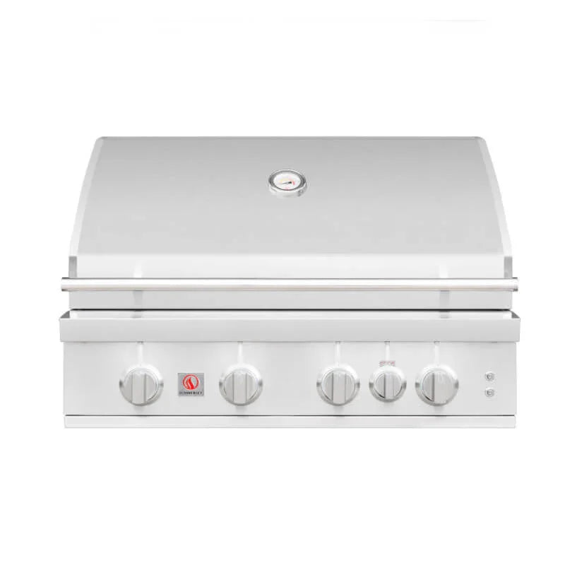 Summerset Sizzler Pro 32 Inch 4 Burner Built-In Gas Grill w. Infrared Burner - Green Vista Living