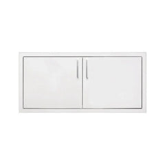Summerset 36 Inch Stainless Steel Double Access Door - DD-36 - Green Vista Living