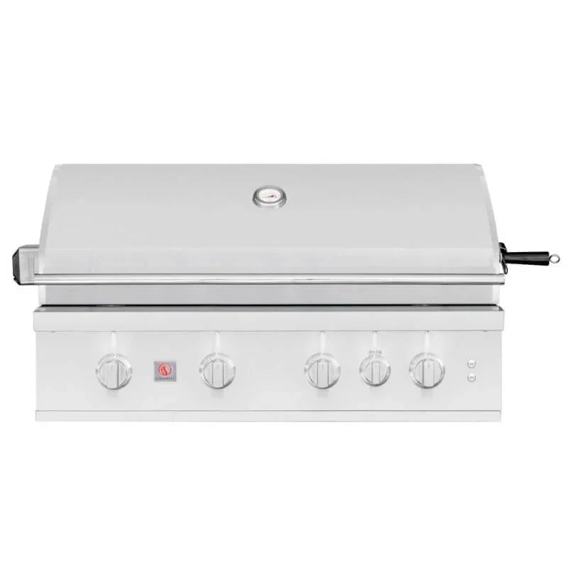 Summerset TRL Pro 40 Inch 4 Burner Built-In Gas Grill With Rotisserie - Green Vista Living