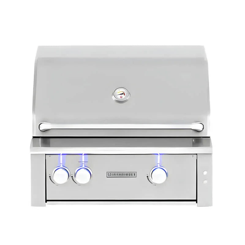 Summerset Alturi 30 Inch 2 Burner Built-In Gas Grill With Rotisserie - Green Vista Living