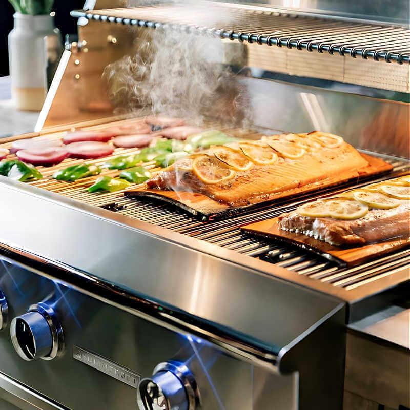Summerset Alturi 30 Inch 2 Burner Built-In Gas Grill With Rotisserie - Green Vista Living