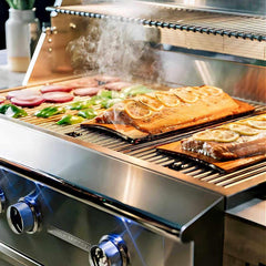 Summerset Alturi 30 Inch 2 Burner Built-In Gas Grill With Rotisserie - Green Vista Living