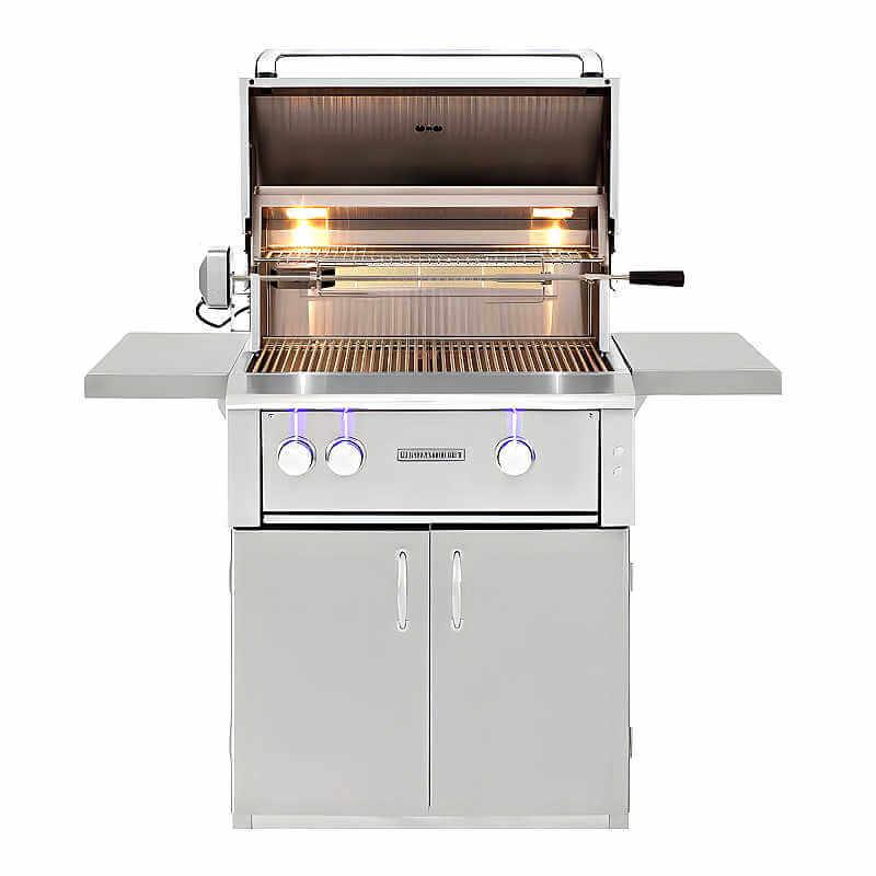Summerset Alturi 30 Inch 2 Burner Freestanding Gas Grill With Rotisserie - Green Vista Living