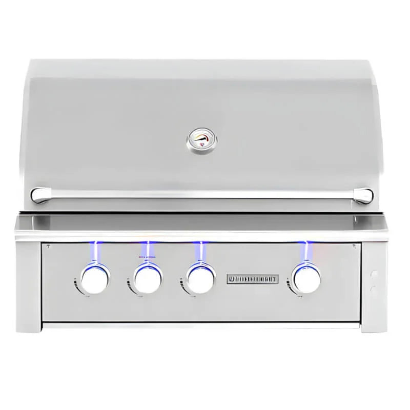 Summerset Alturi 36 Inch 3 Burner Built-In Gas Grill With Rotisserie - Green Vista Living
