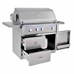 Summerset Alturi 42 Inch 3 Burner Freestanding Gas Grill With Rotisserie - Green Vista Living