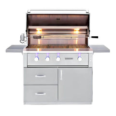 Summerset Alturi 42 Inch 3 Burner Freestanding Gas Grill With Rotisserie - Green Vista Living