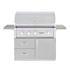 Summerset Alturi 42 Inch 3 Burner Freestanding Gas Grill With Rotisserie - Green Vista Living