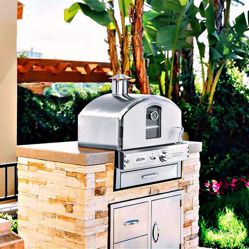 Summerset Built In / Countertop Outdoor Pizza Oven - SS-OVBI - Green Vista Living
