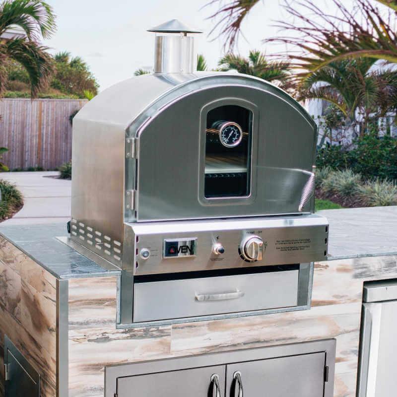 Summerset Built-In Outdoor Pizza Oven Island Flange Kit - OV-FLANGE KIT - Green Vista Living