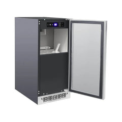 Summerset 15 Inch 55 lb. Outdoor Rated Ice Maker - IM-15N - Green Vista Living