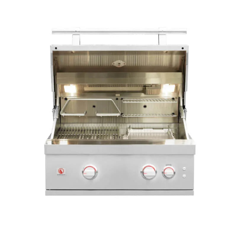 Summerset Quest Series 30-Inch 2 Burner Built-In Gas Grill - QST30 - Green Vista Living
