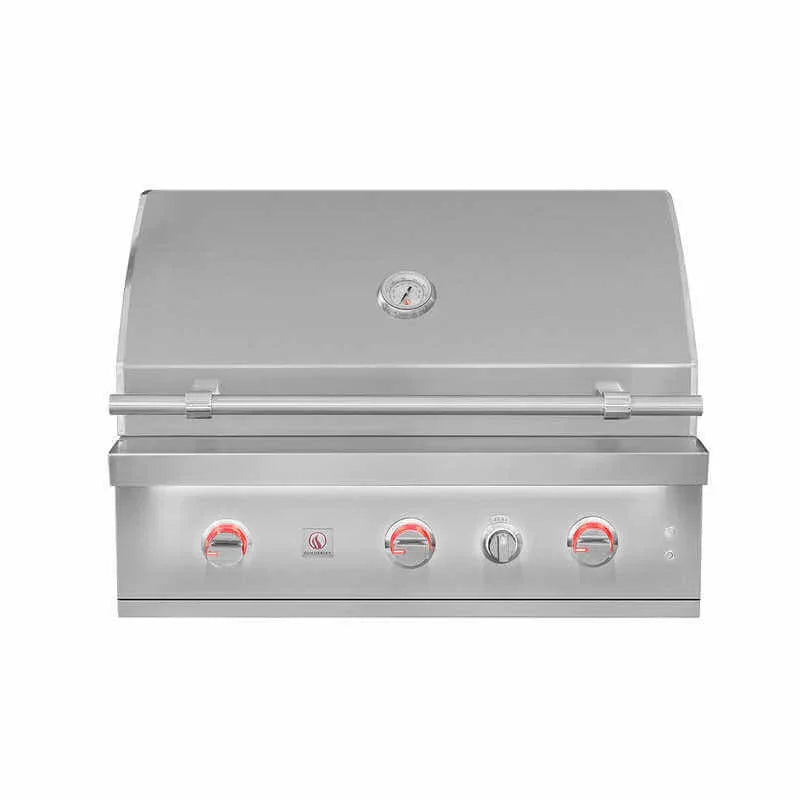 Summerset Quest Series 36-Inch 3 Burner Built-In Gas Grill - QST36 - Green Vista Living