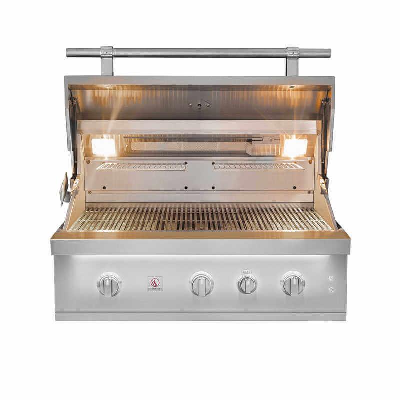 Summerset Quest Series 36-Inch 3 Burner Built-In Gas Grill - QST36 - Green Vista Living