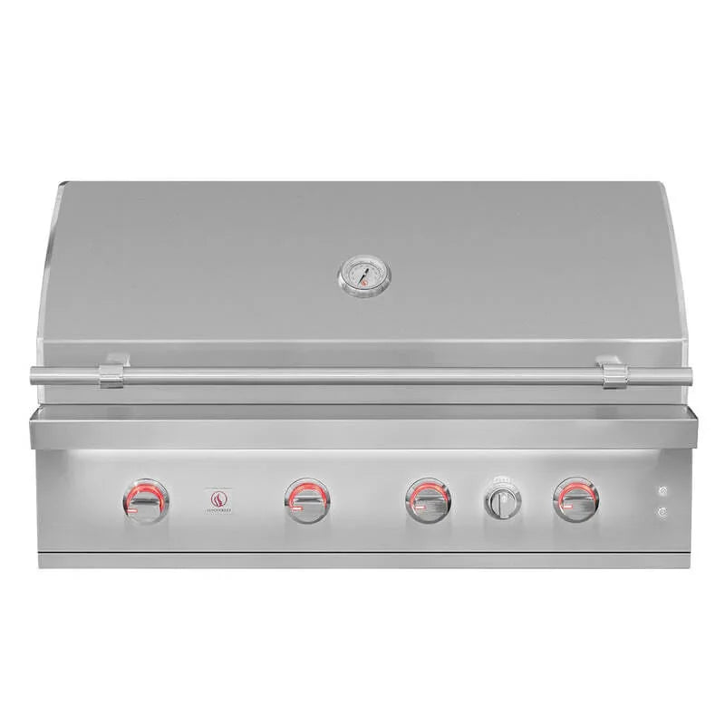 Summerset Quest Series 42-Inch 4 Burner Built-In Gas Grill - QST42 - Green Vista Living