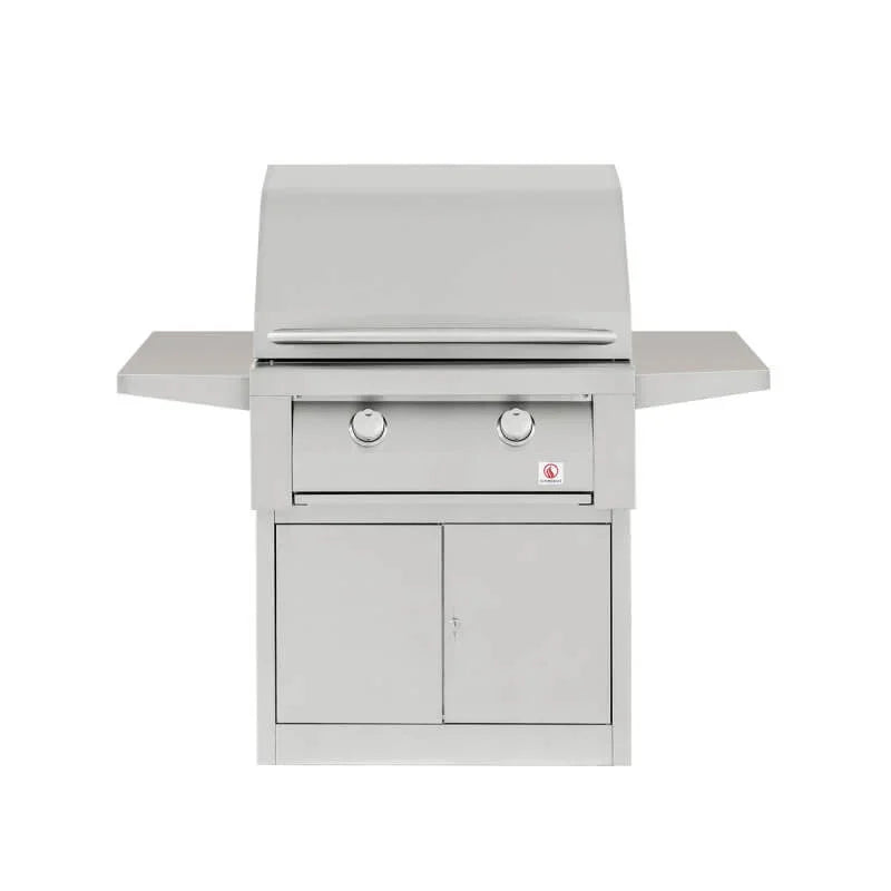 Summerset Resort 30-Inch 2-Burner Freestanding Pedestal Grill - SBG30-PED + SBG30 - Green Vista Living