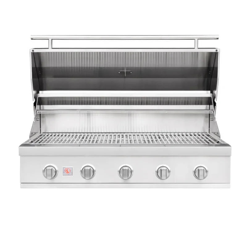 Summerset Sizzler Pro 40 Inch 5 Burner Built-In Gas Grill w. Infrared Burner - Green Vista Living