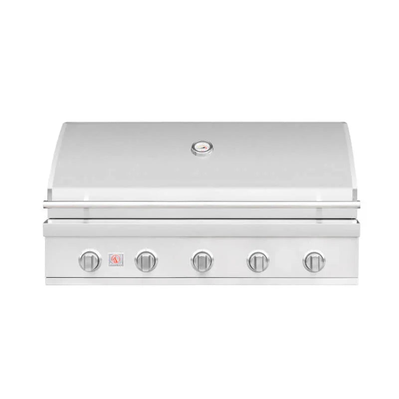 Summerset Sizzler Pro 40 Inch 5 Burner Built-In Gas Grill w. Infrared Burner - Green Vista Living