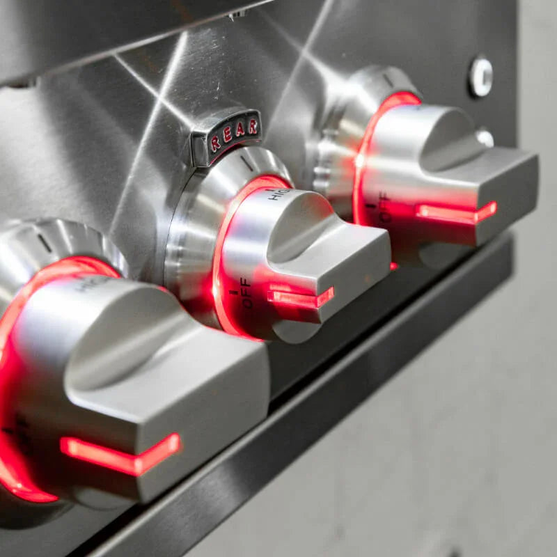 Summerset Sizzler Pro 40 Inch 5 Burner Freestanding Gas Grill w/ Cart - Green Vista Living