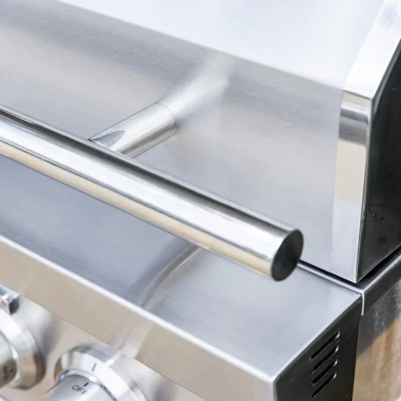 Summerset Sizzler Pro 40 Inch 5 Burner Built-In Gas Grill w. Infrared Burner - Green Vista Living