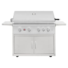 Summerset TRL Pro 40 Inch 4 Burner Freestanding Gas Grill With Standard Cart - Green Vista Living