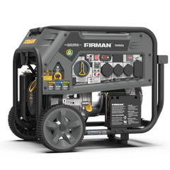 FIRMAN Power Equipment Tri Fuel Portable Generator 9400/7500W Electric Start 120/240V with CO Alert