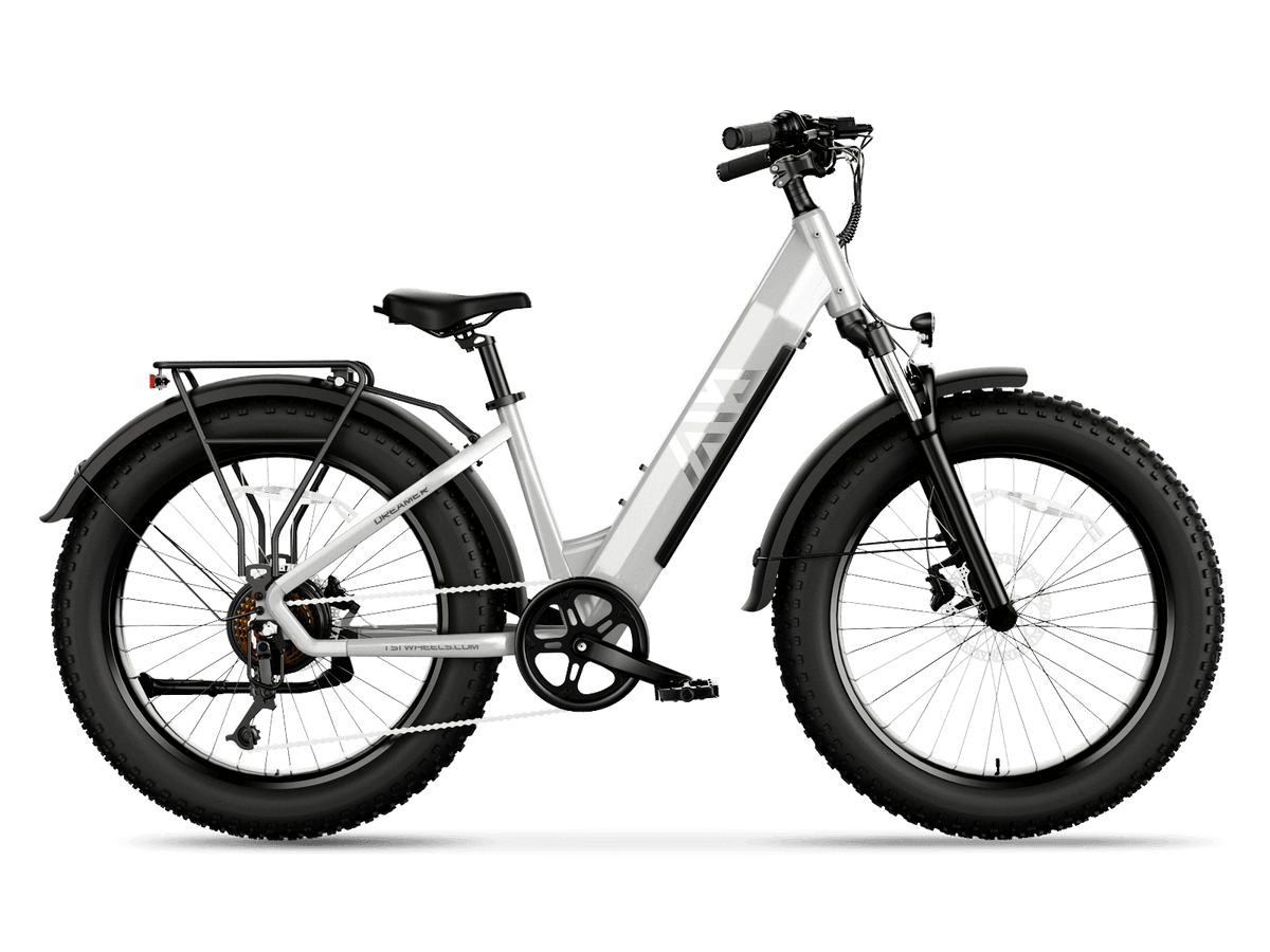 TST® Dreamer 26" Step-Thru Fat Tire Electric Bike