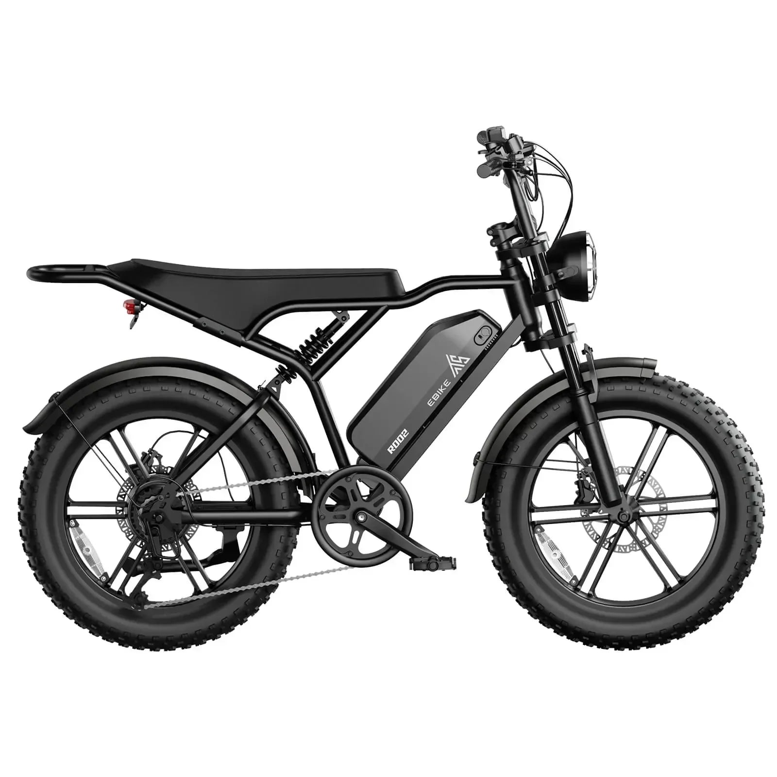 TST R002 20'' 1500W Full Suspension Moped-style Electric Bike - Green Vista Living