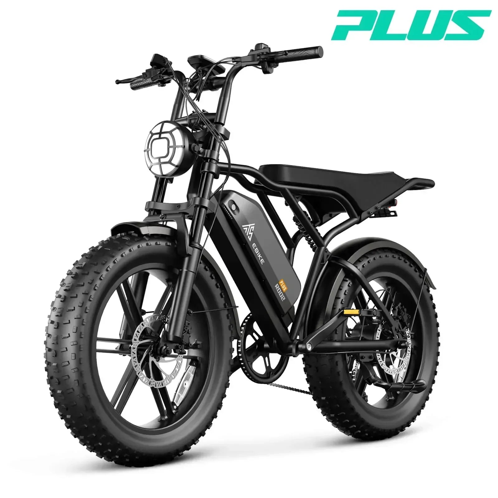 TST R002 20'' 1500W Full Suspension Moped-style Electric Bike - Green Vista Living