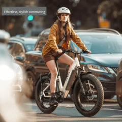 TST® Combo Sale Dreamer 26" Step-Thru Fat Tire Electric Bike
