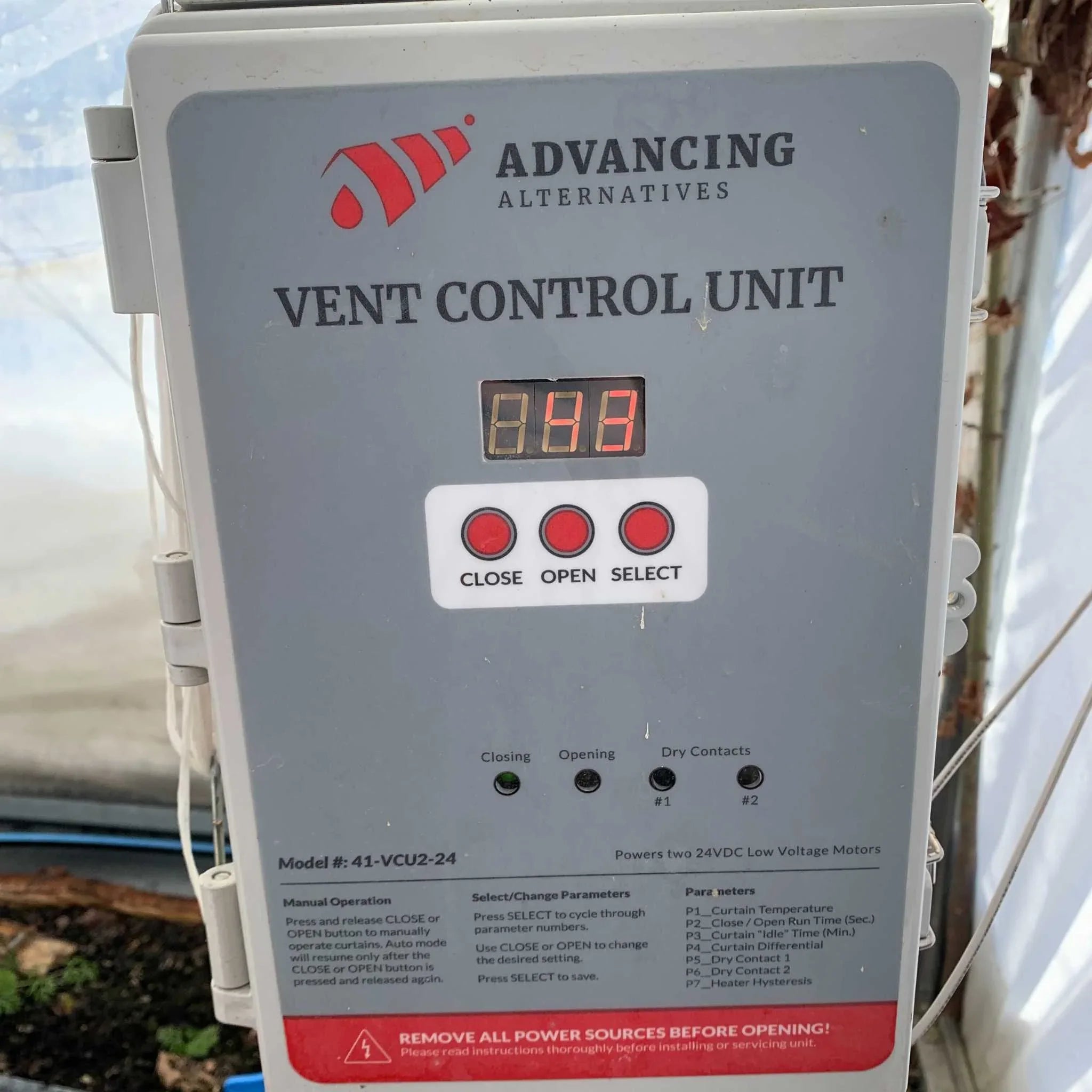 Bootstrap Farmer Automated Roll-Up Sides Motor - Green Vista Living