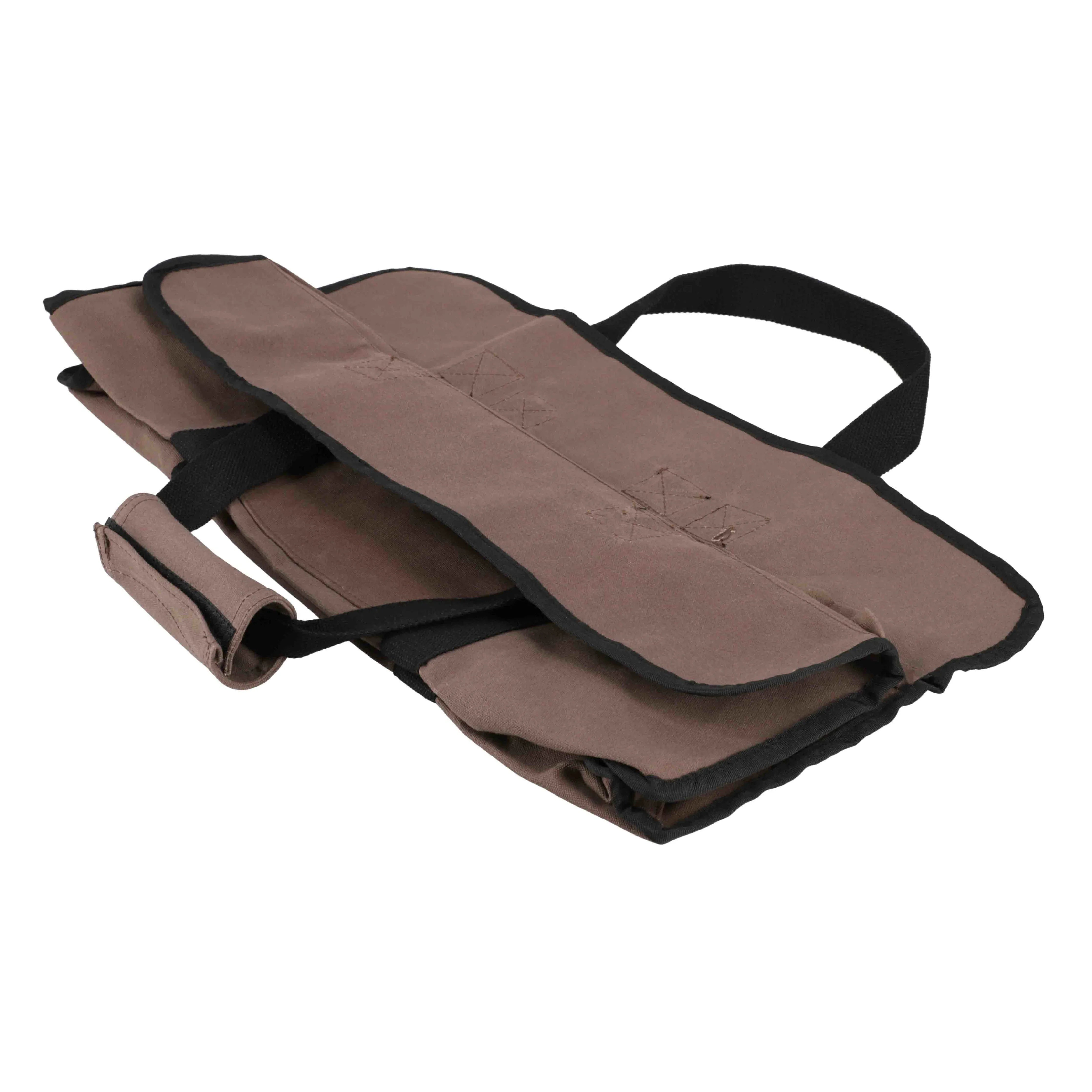 Tote Shape Canvas Firewood Log Carriers - Green Vista Living