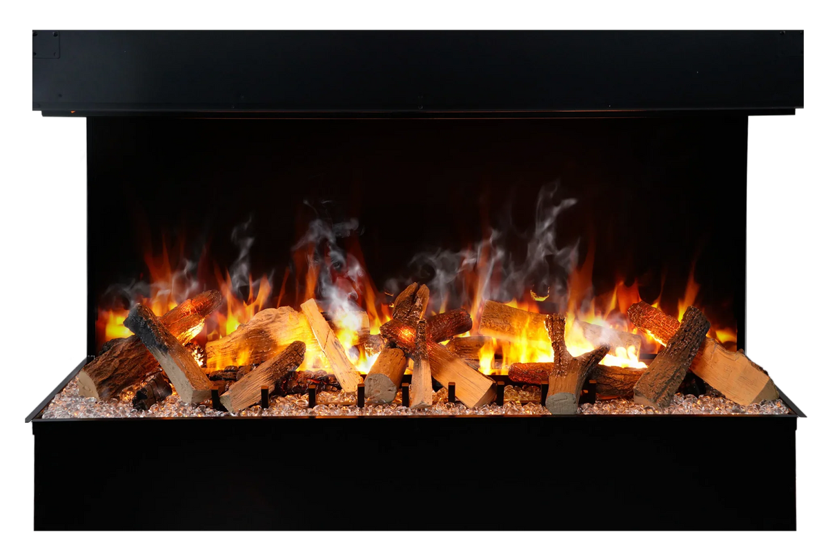 Amantii Signature 55" TruView Series 3-Sided Electric Fireplace - Green Vista Living